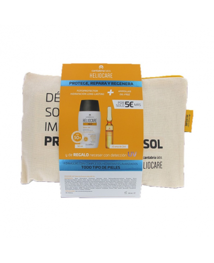 HELIOCARE PACK WATER GEL 50ML + ENDOCARE OIL FREE 10 AMP
