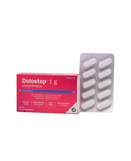 Dolostop 1 g comprimidos